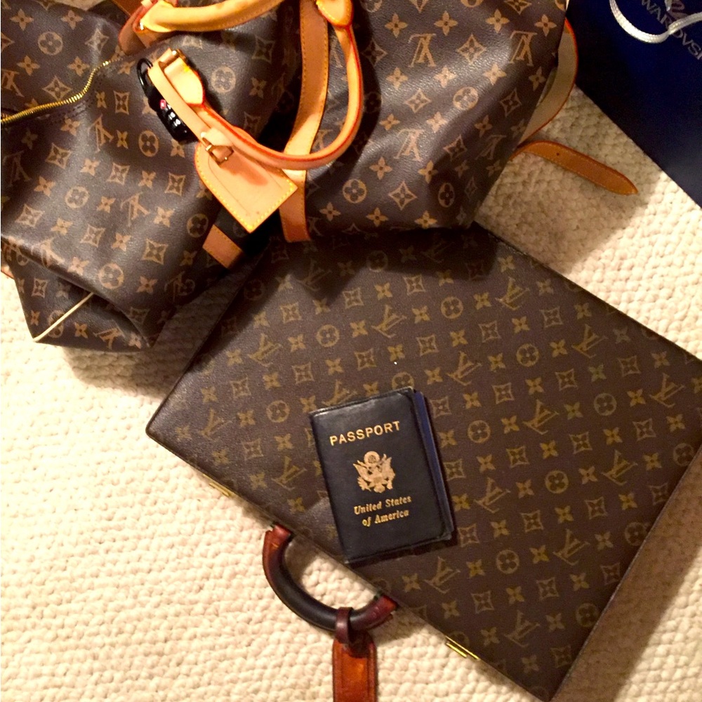 Authentic Louis Vuitton Hard Briefcase Gem